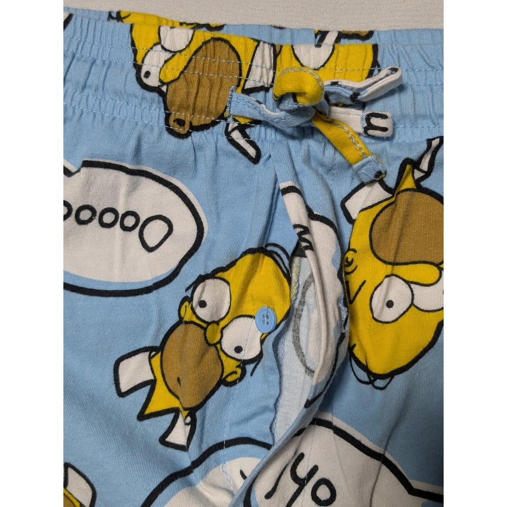 The Simpsons Homer Meme‎ Blue Lounge Pajama Pants - Men XL EUC - Picture 5 of 15